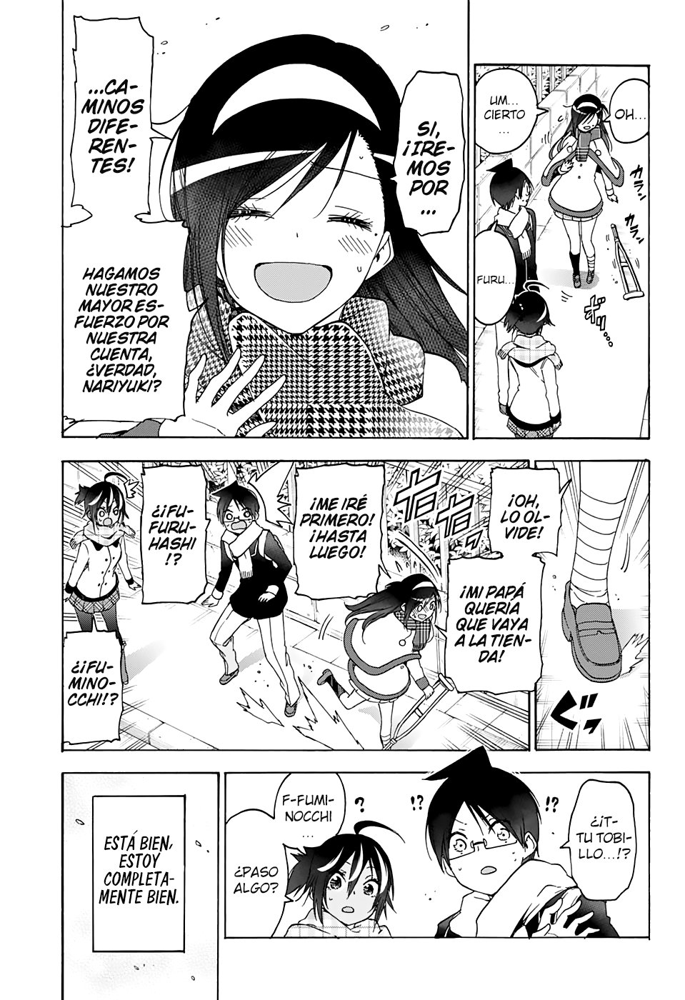 Read Bokutachi wa Benkyou ga Dekinai (es) Manga Online