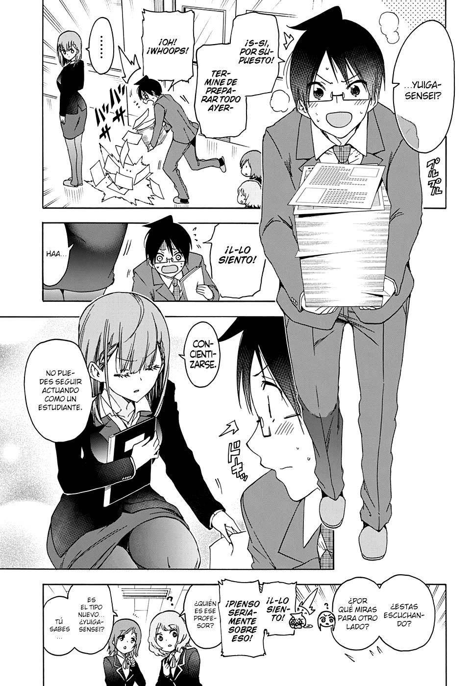 Read Bokutachi wa Benkyou ga Dekinai (es) Manga Online