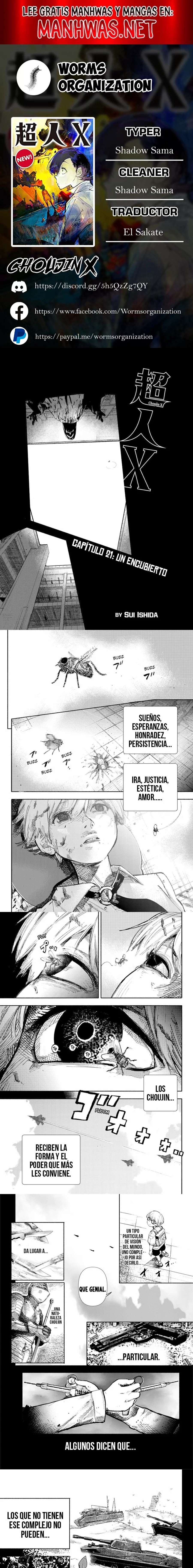 Read Choujin X (es) Manga Online