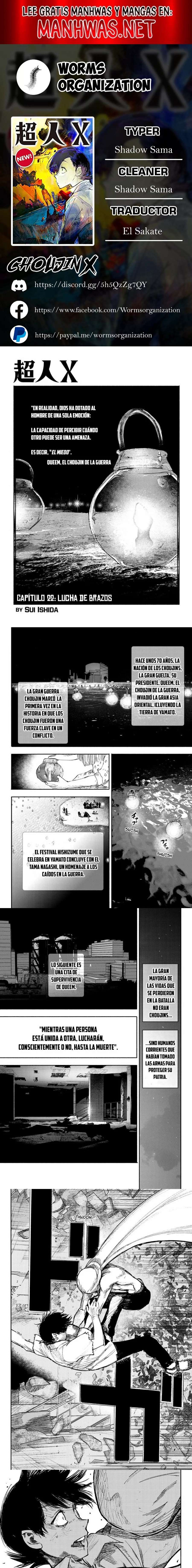 Read Choujin X (es) Manga Online