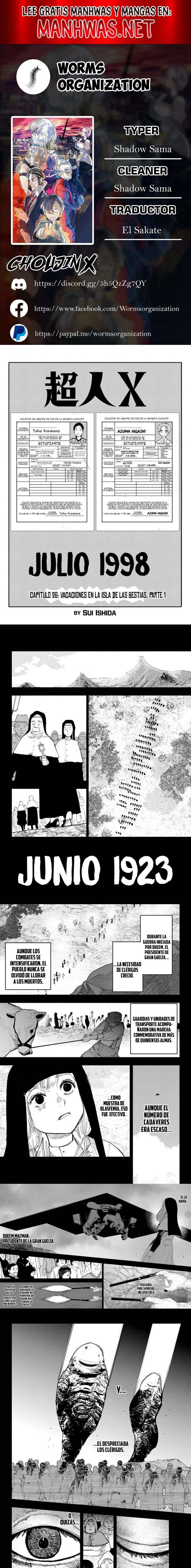 Read Choujin X (es) Manga Online