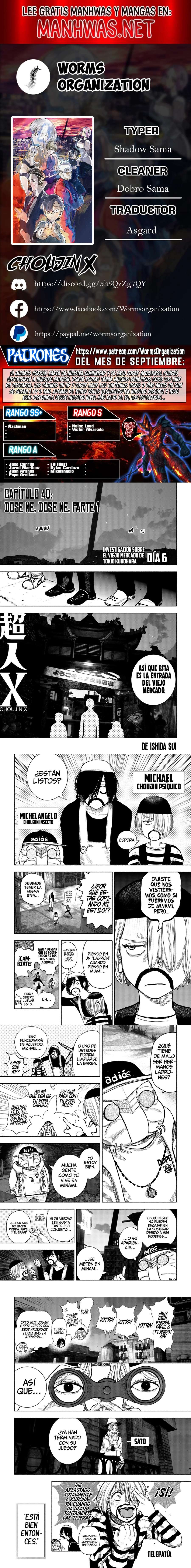 Read Choujin X (es) Manga Online