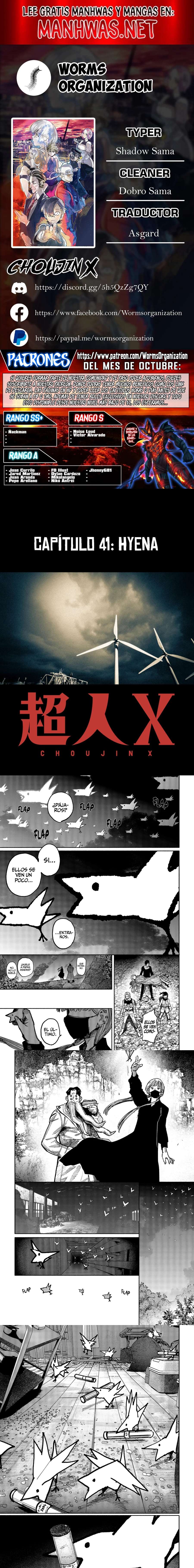 Read Choujin X (es) Manga Online