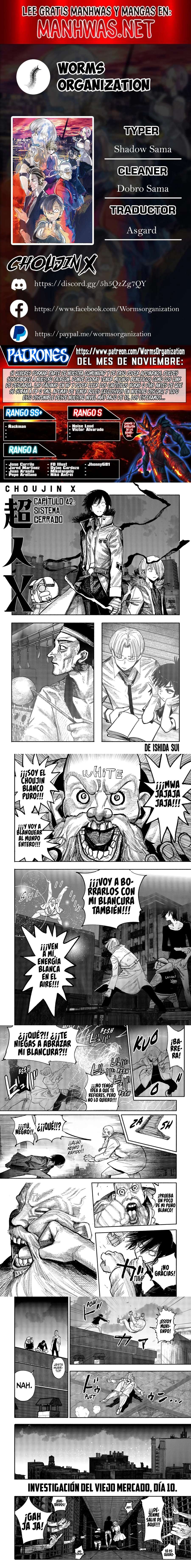 Read Choujin X (es) Manga Online