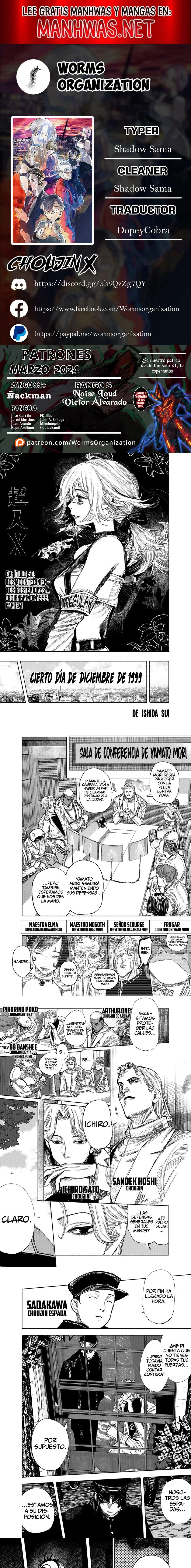 Read Choujin X (es) Manga Online