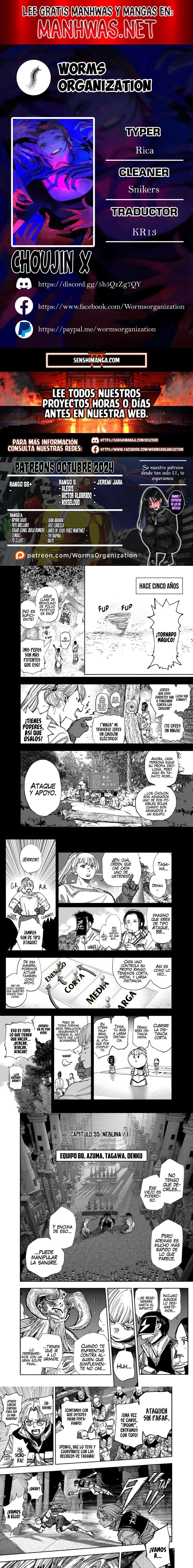 Read Choujin X (es) Manga Online