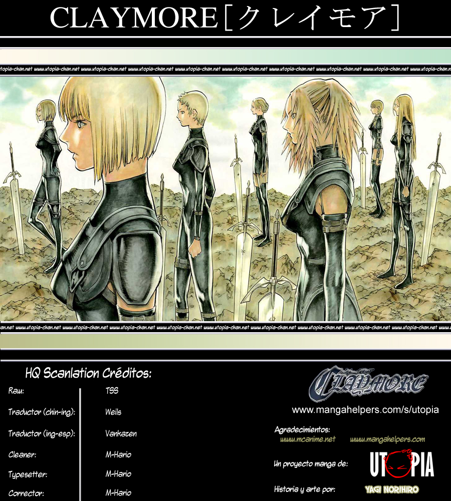Read Claymore (es) Manga Online