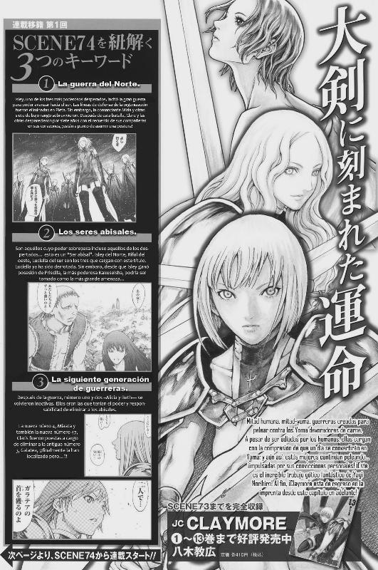 Read Claymore (es) Manga Online