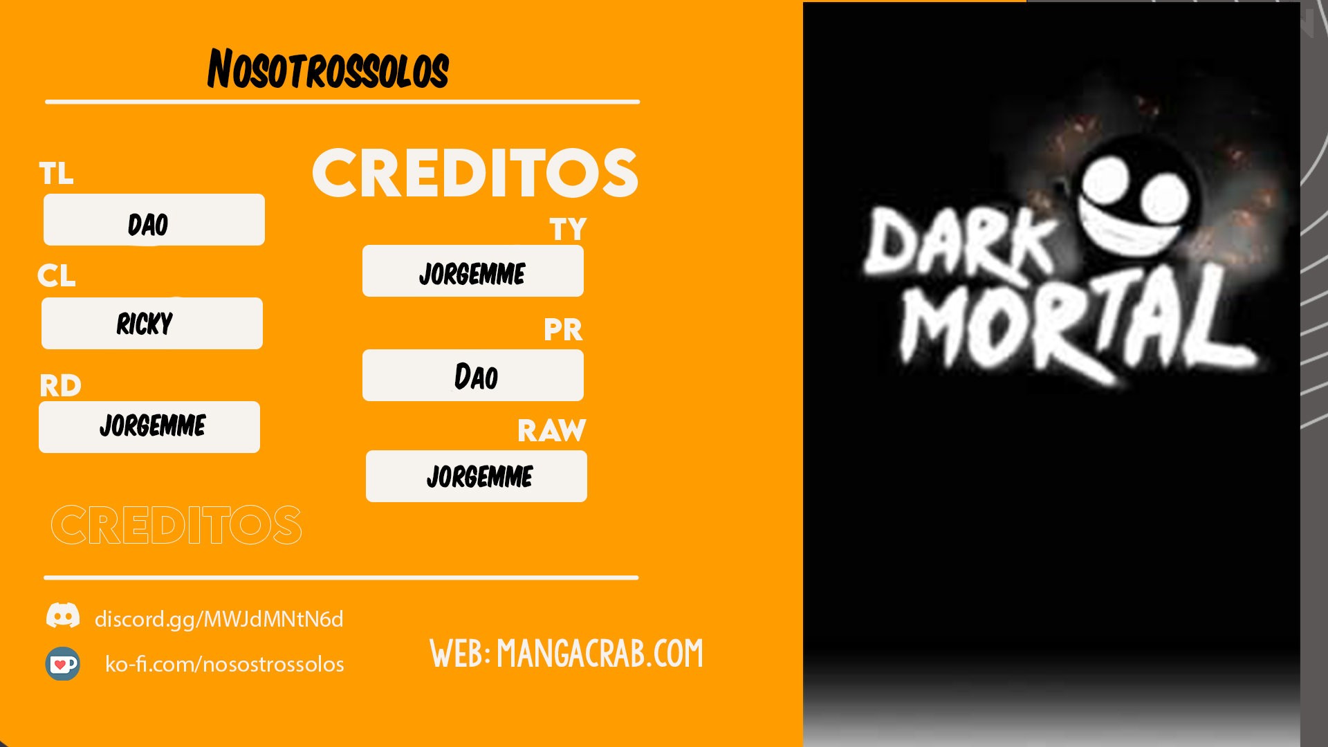 Read Dark Mortal (es) Manga Online
