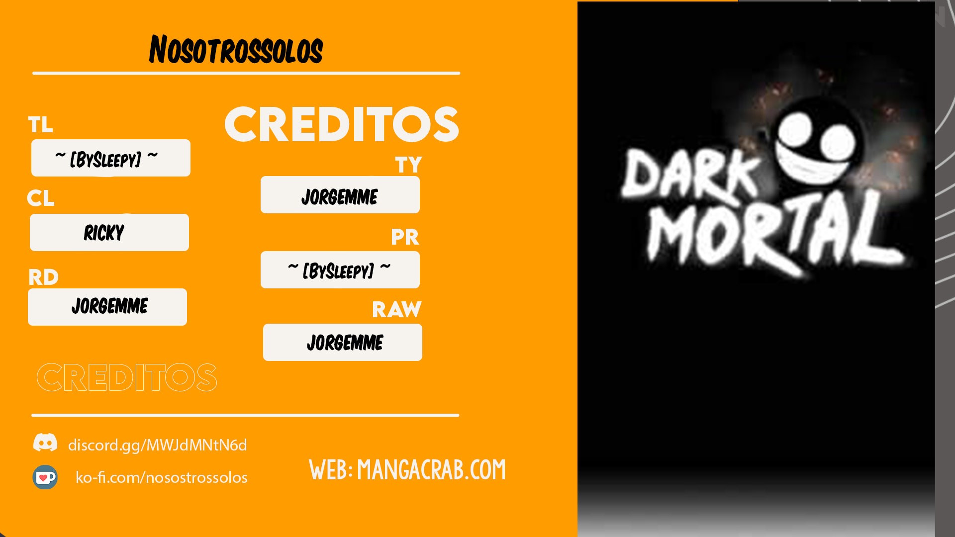 Read Dark Mortal (es) Manga Online