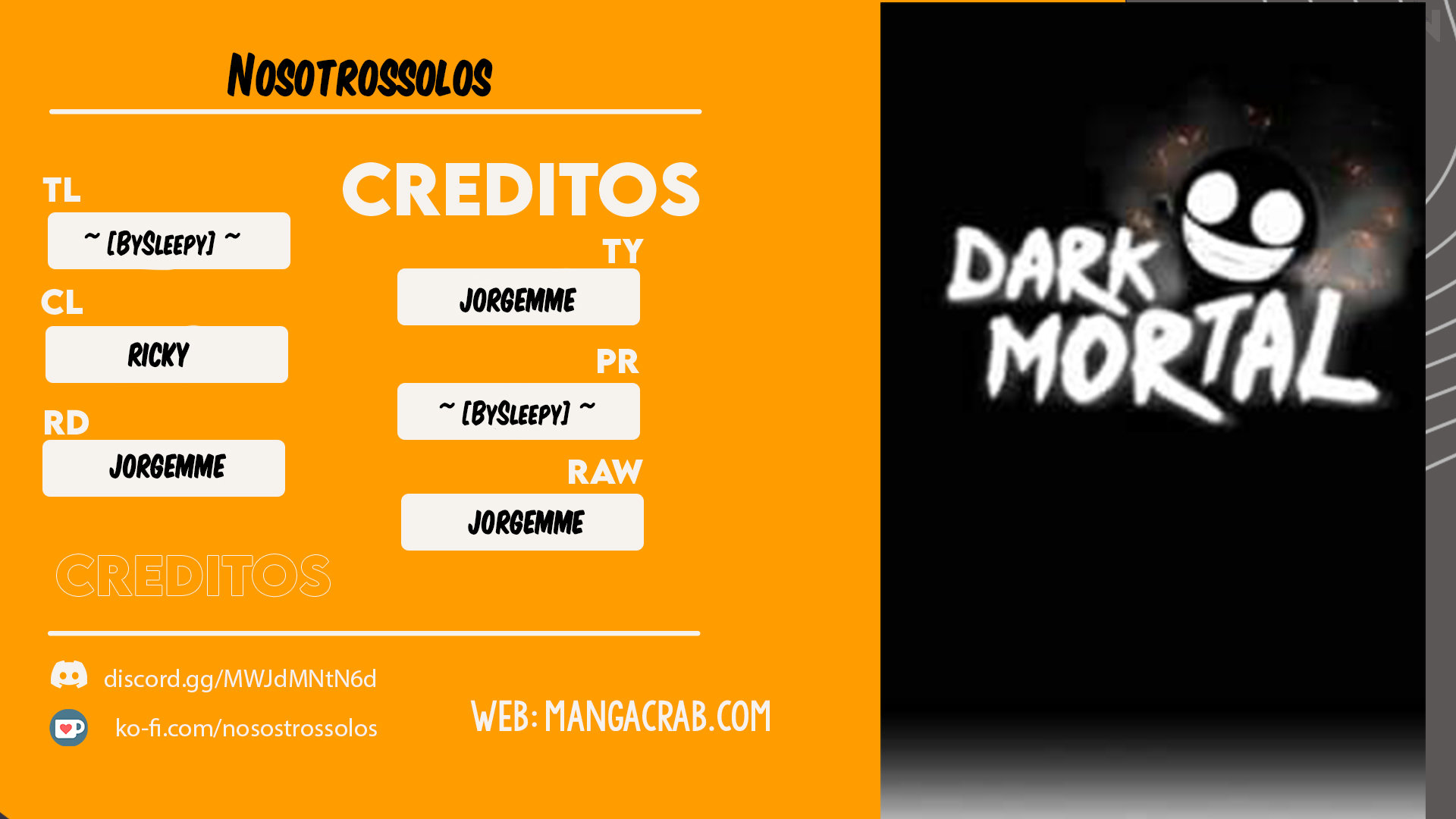 Read Dark Mortal (es) Manga Online