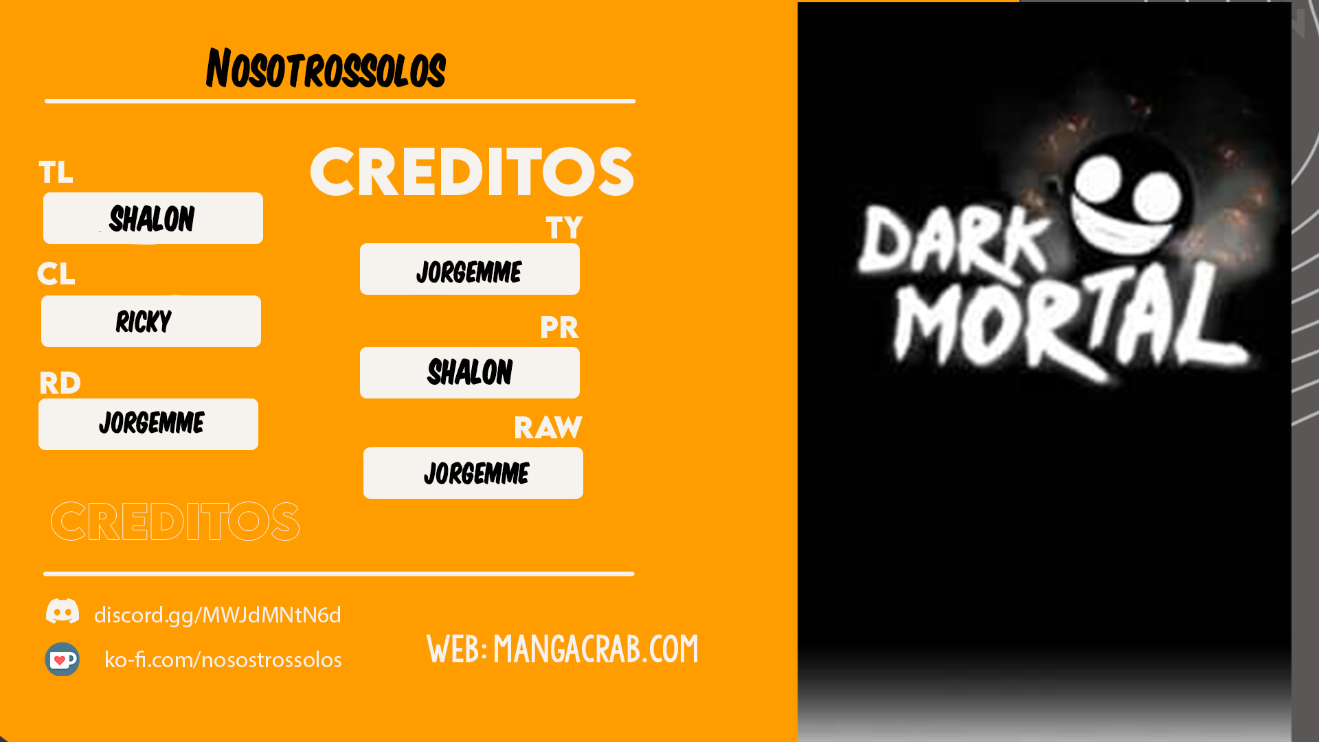 Read Dark Mortal (es) Manga Online