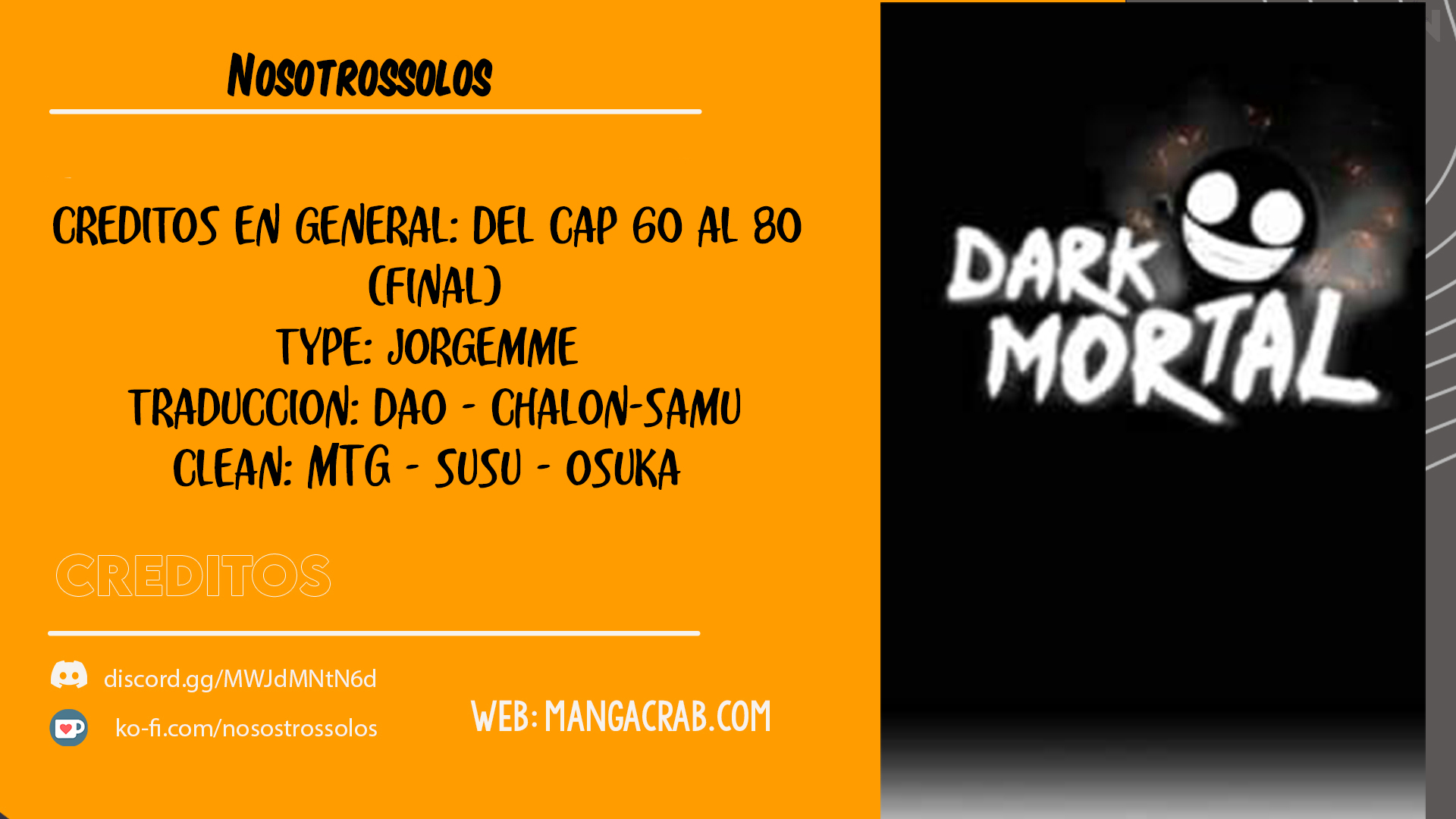 Read Dark Mortal (es) Manga Online