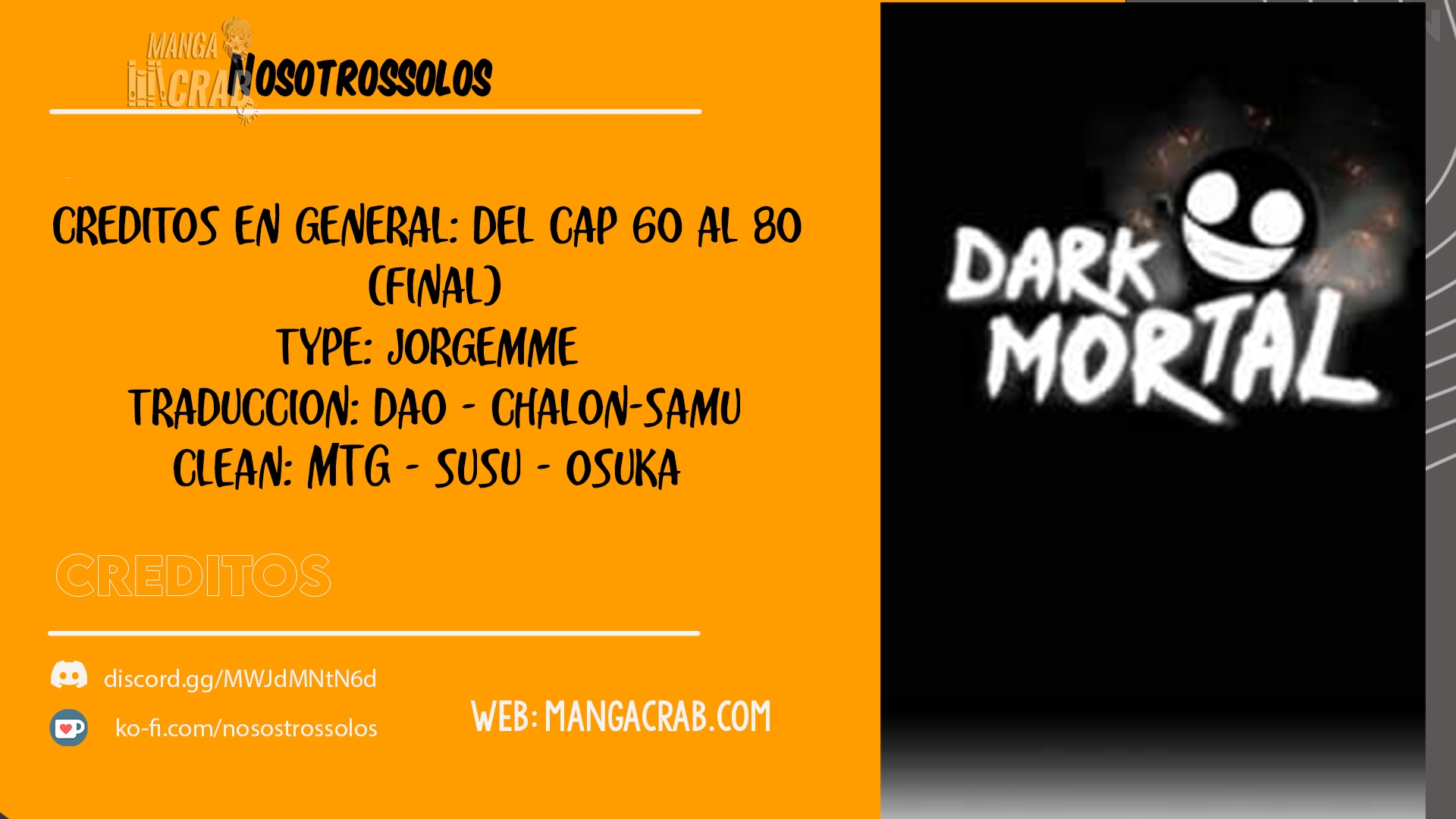 Read Dark Mortal (es) Manga Online