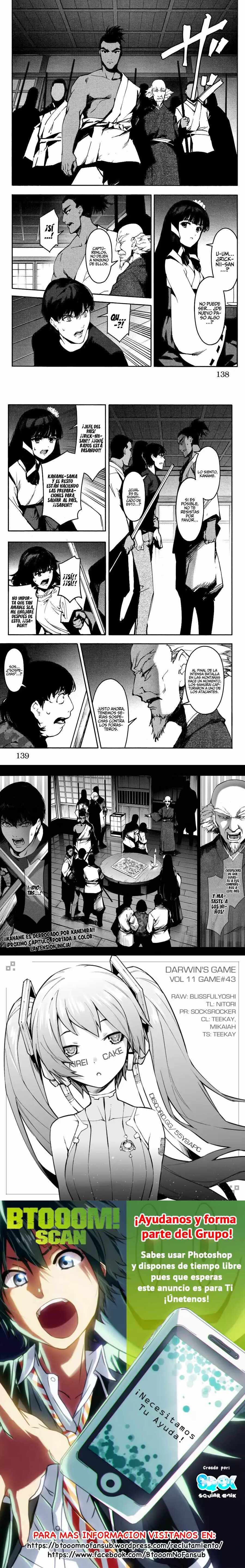 Read Darwin's Game (es) Manga Online
