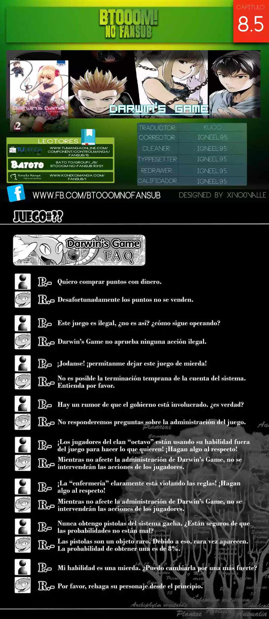 Read Darwin's Game (es) Manga Online