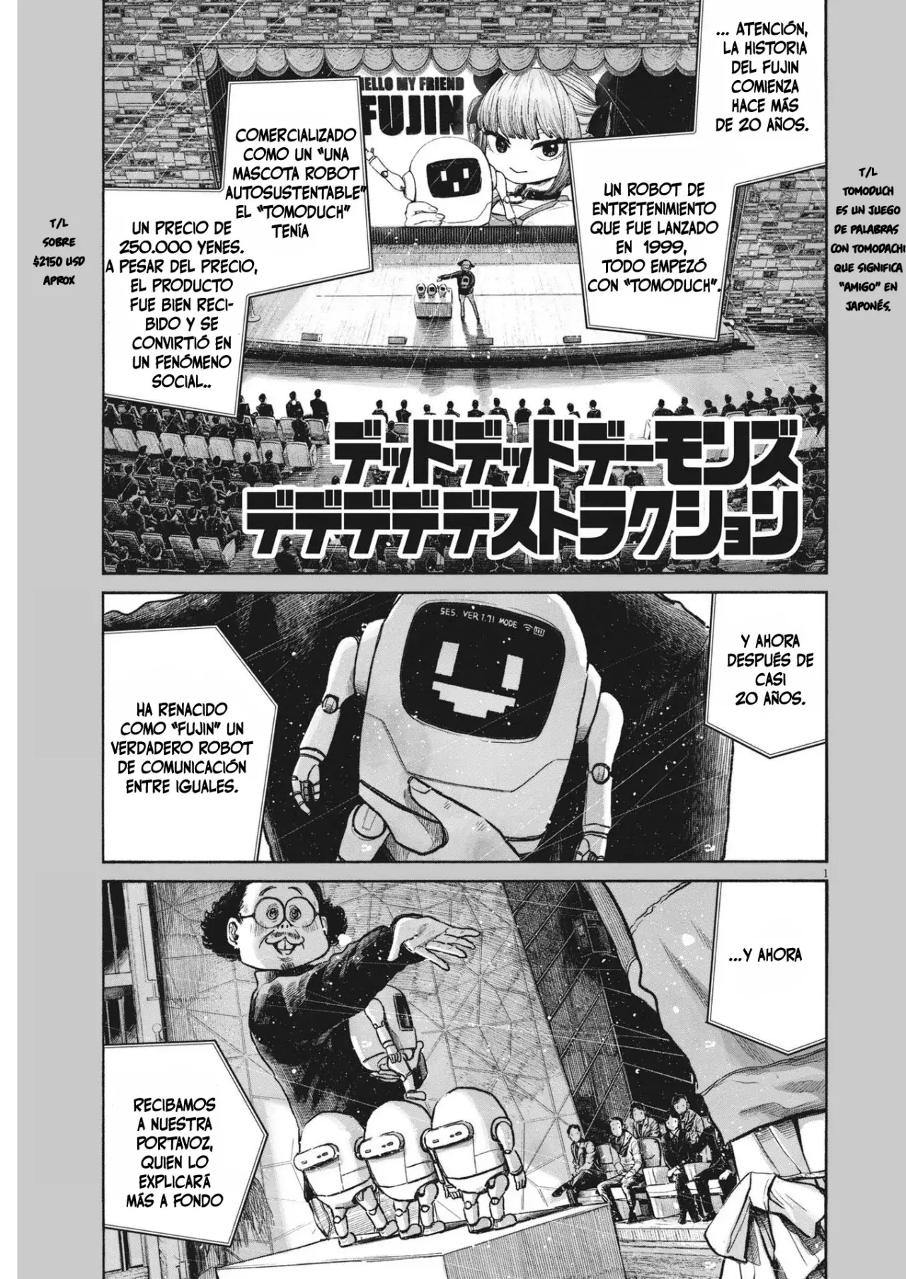 Read Dead Dead Demons Dededededestruction (es) Manga Online