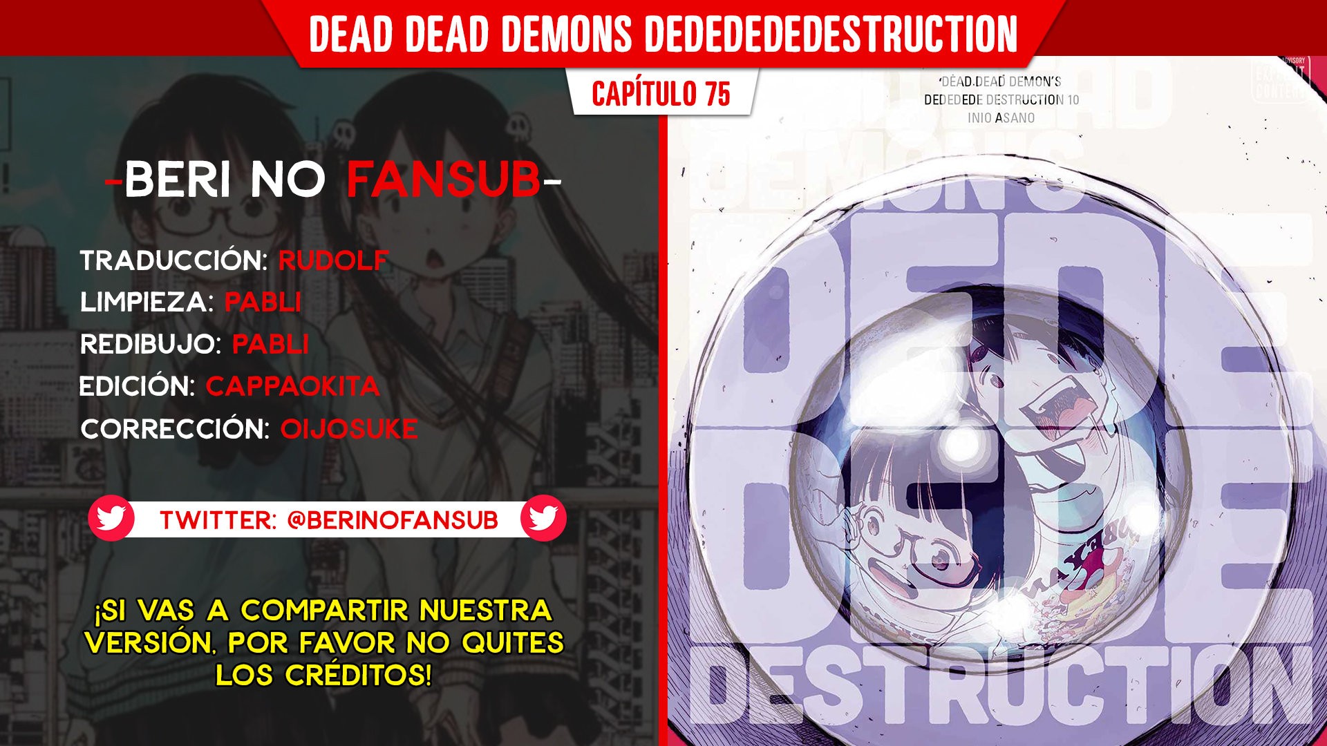 Read Dead Dead Demons Dededededestruction (es) Manga Online