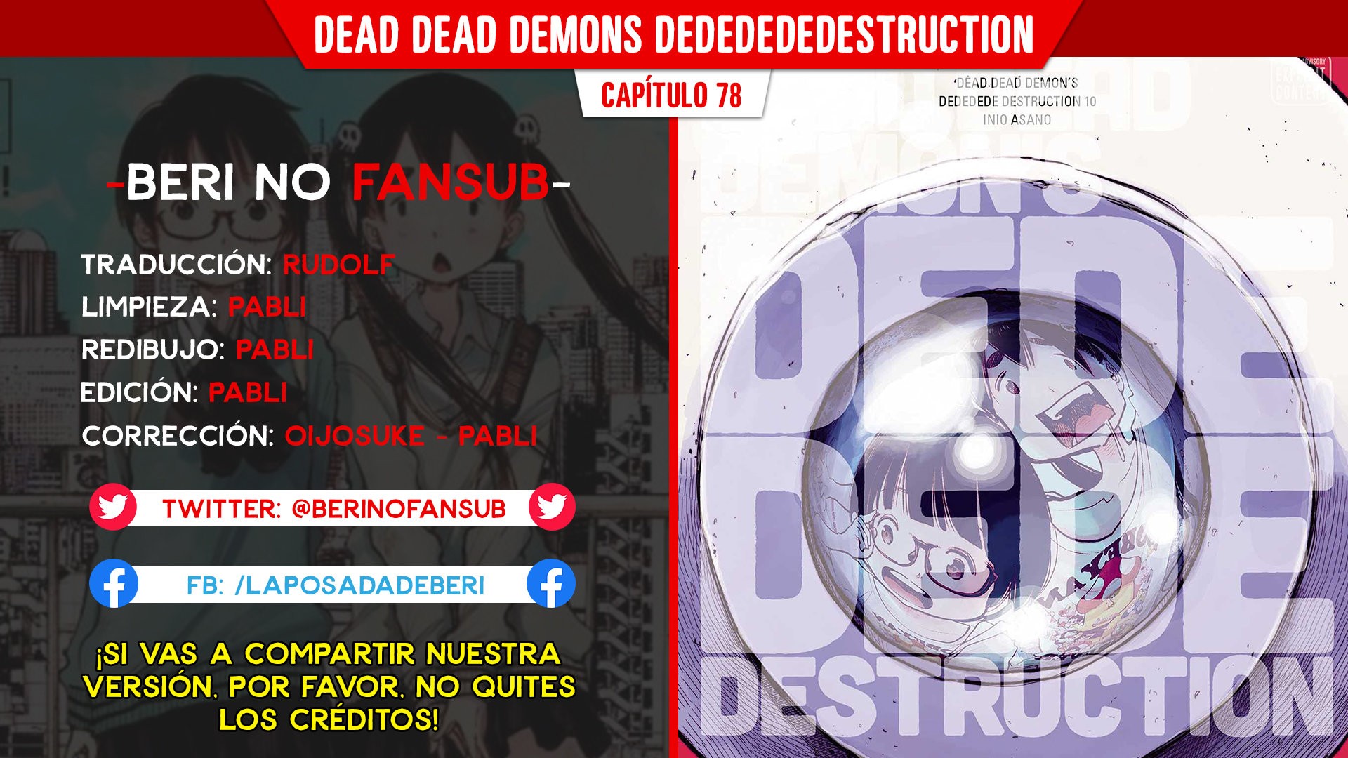 Read Dead Dead Demons Dededededestruction (es) Manga Online