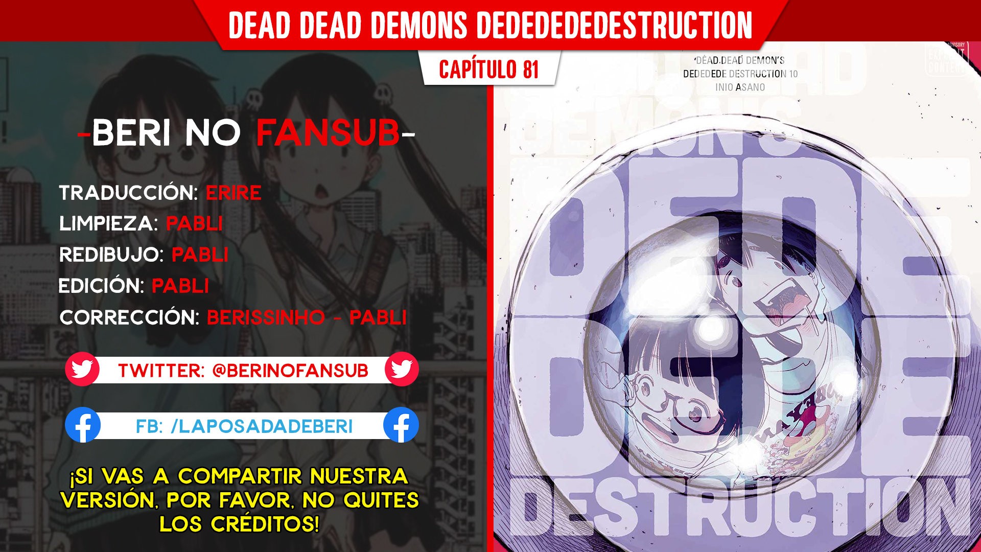 Read Dead Dead Demons Dededededestruction (es) Manga Online