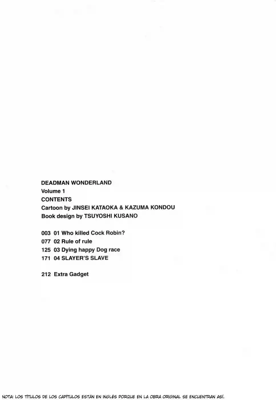 Read Deadman Wonderland (es) Manga Online