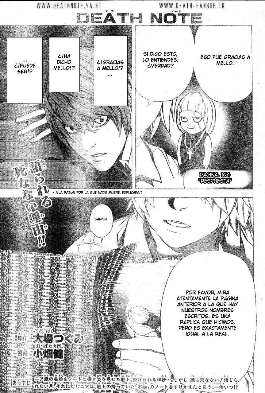 Read Death Note (es) Manga Online