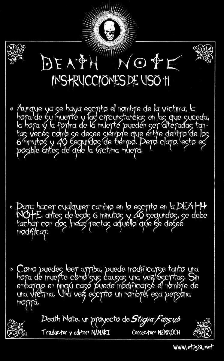 Read Death Note (es) Manga Online