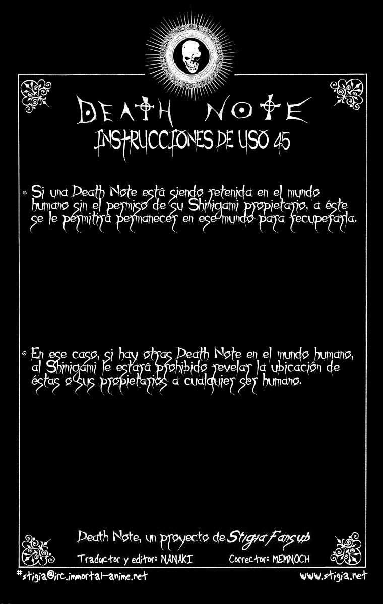 Read Death Note (es) Manga Online