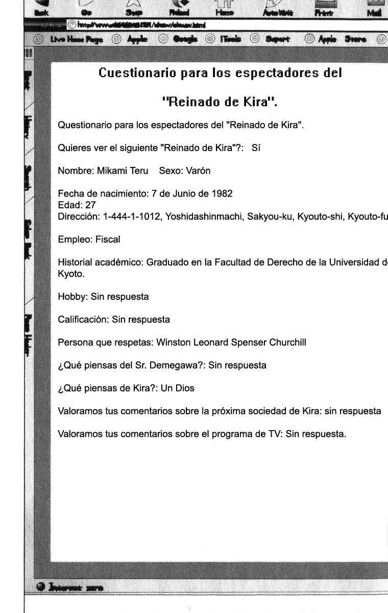 Read Death Note (es) Manga Online