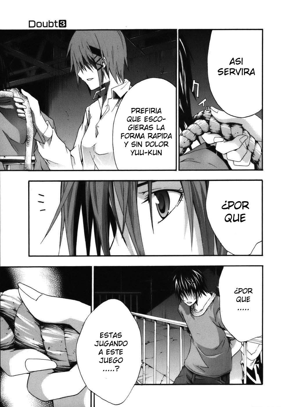 Read Doubt (es) Manga Online