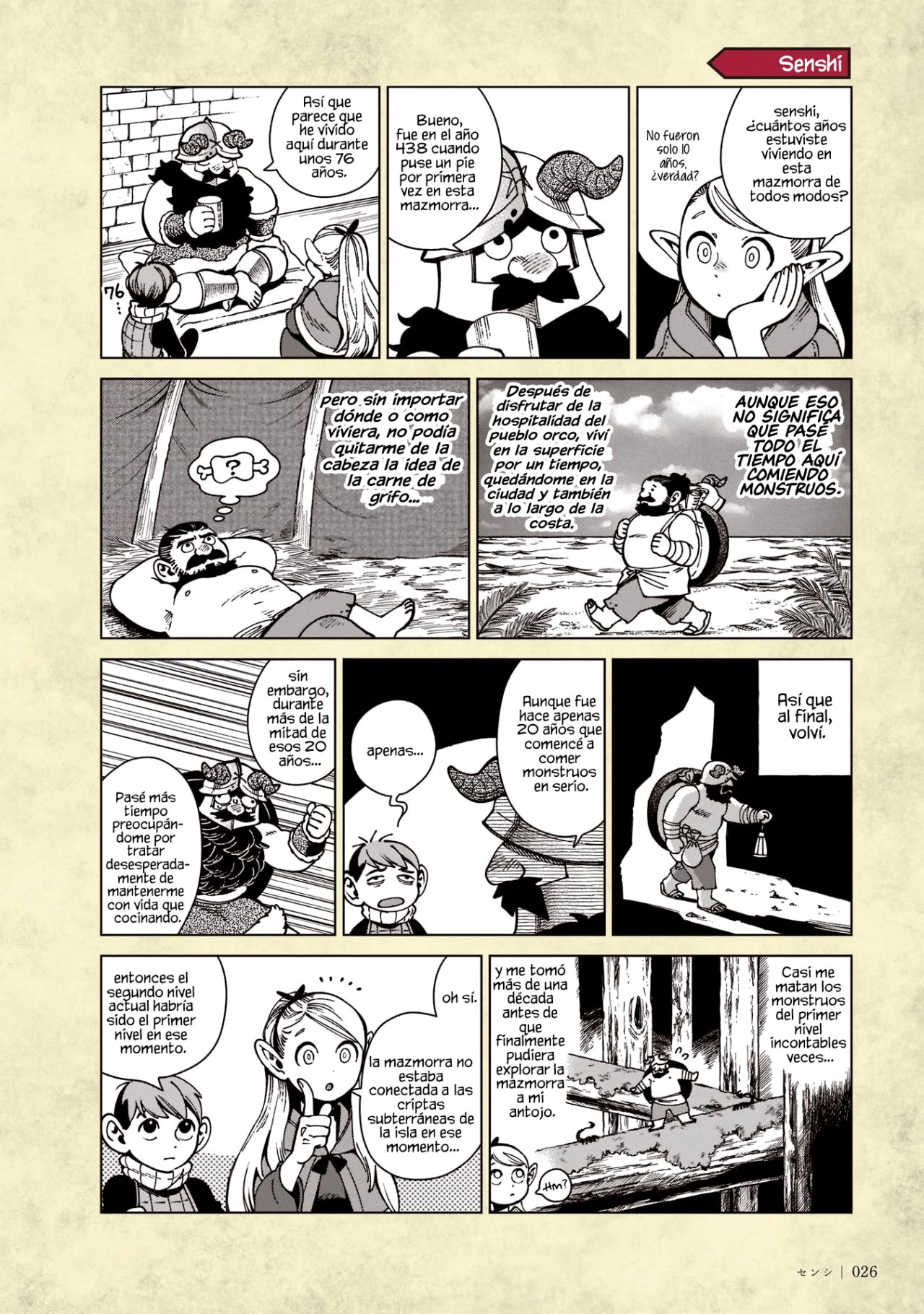 Read Dungeon Meshi (es) Manga Online