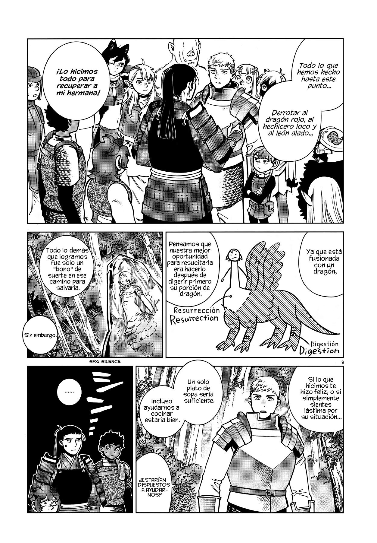 Read Dungeon Meshi (es) Manga Online