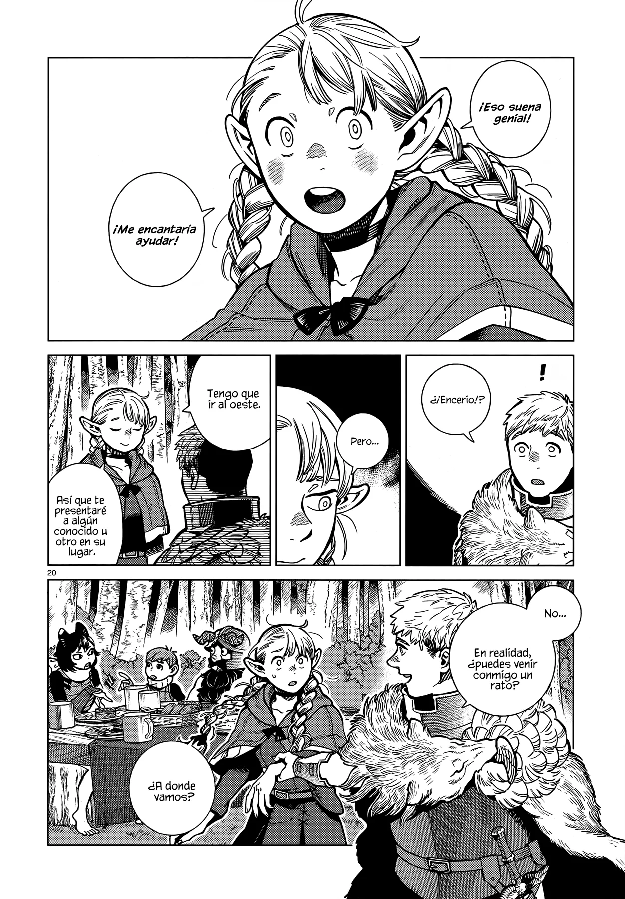 Read Dungeon Meshi (es) Manga Online
