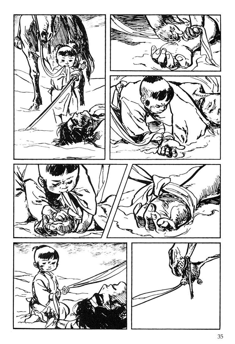 Read El lobo solitario y su cachorro (es) Manga Online