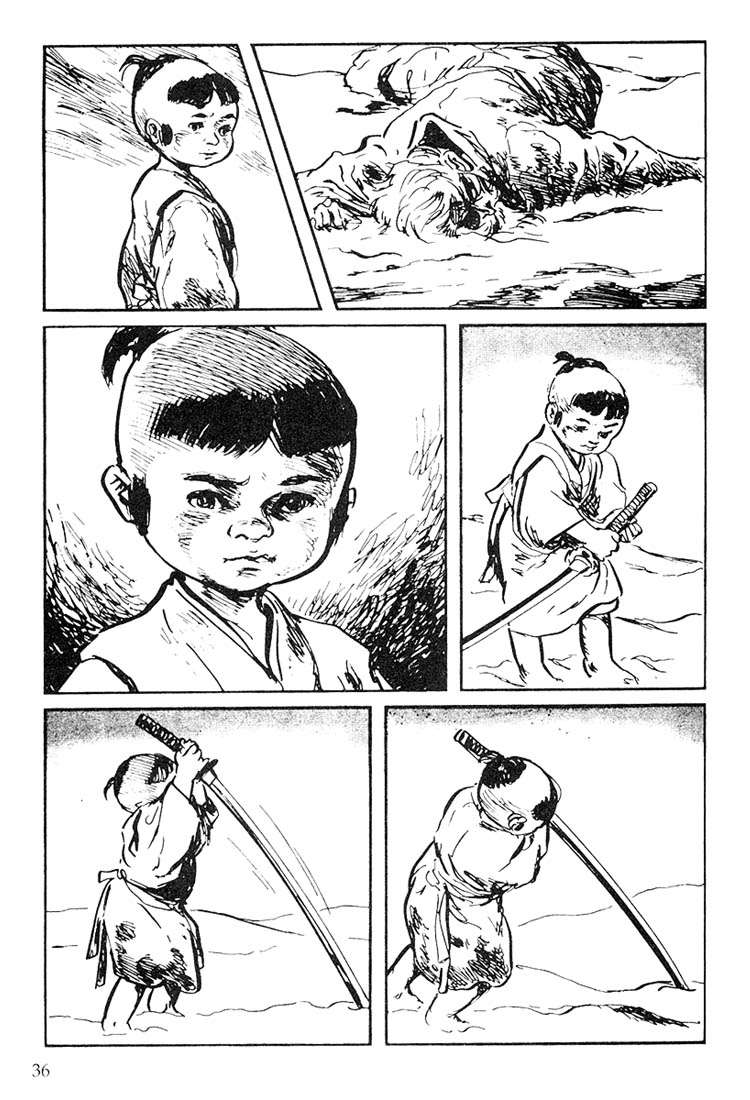 Read El lobo solitario y su cachorro (es) Manga Online