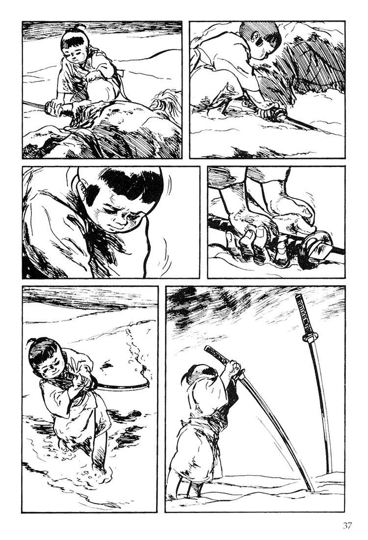 Read El lobo solitario y su cachorro (es) Manga Online