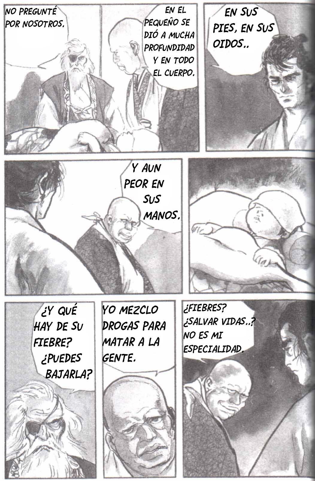Read El lobo solitario y su cachorro (es) Manga Online