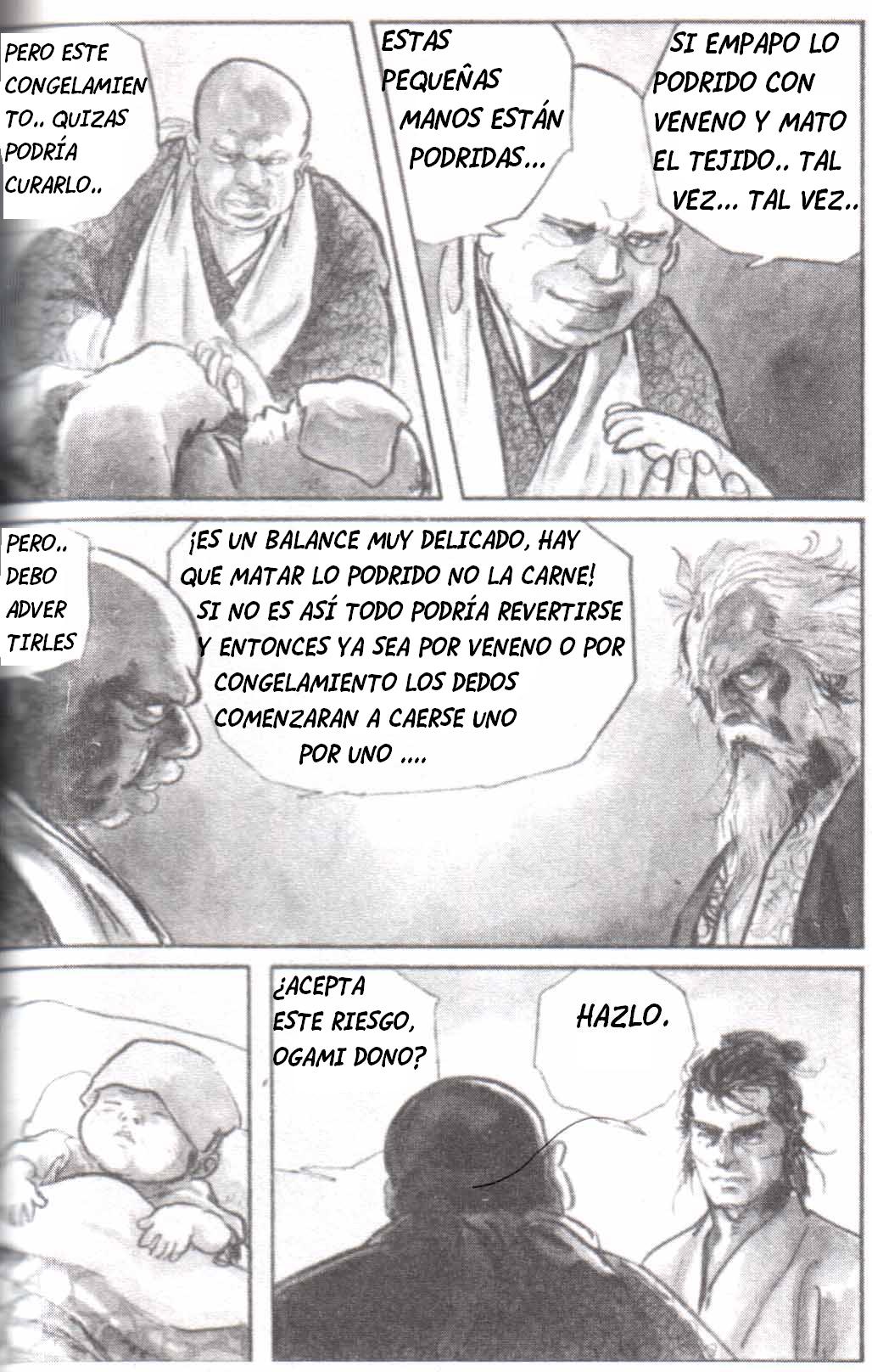Read El lobo solitario y su cachorro (es) Manga Online
