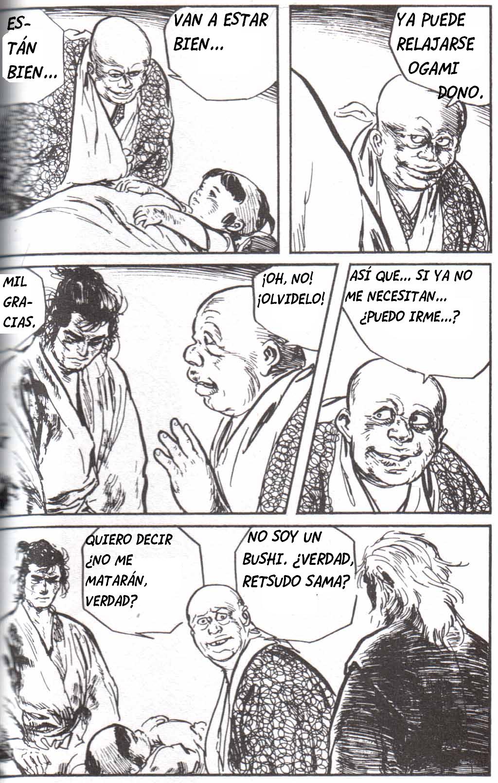 Read El lobo solitario y su cachorro (es) Manga Online