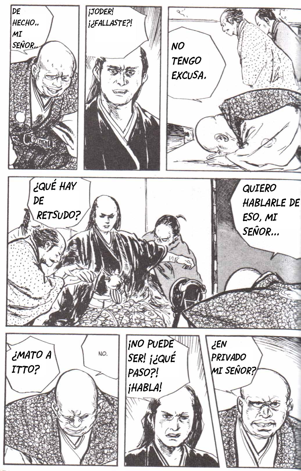 Read El lobo solitario y su cachorro (es) Manga Online