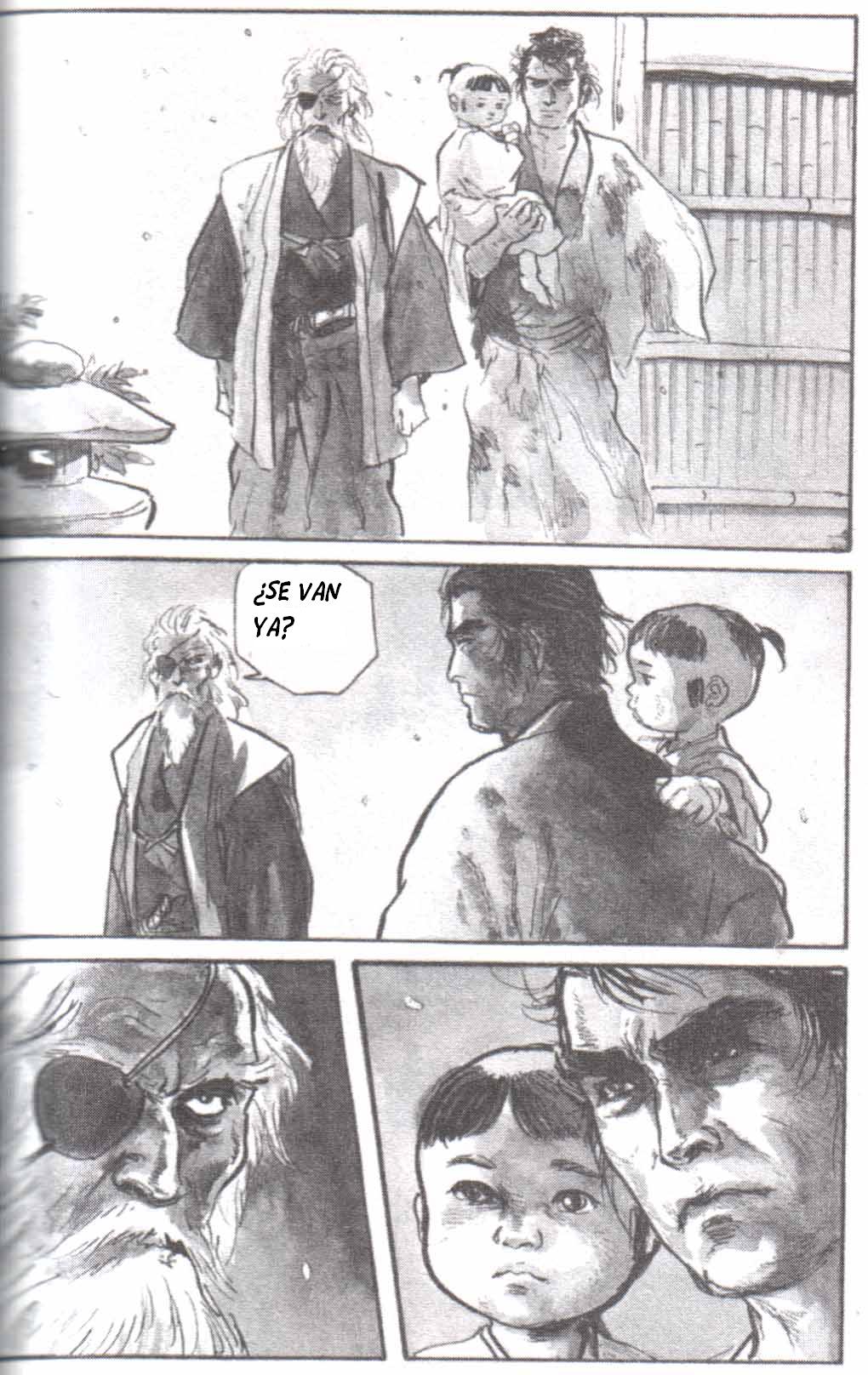 Read El lobo solitario y su cachorro (es) Manga Online
