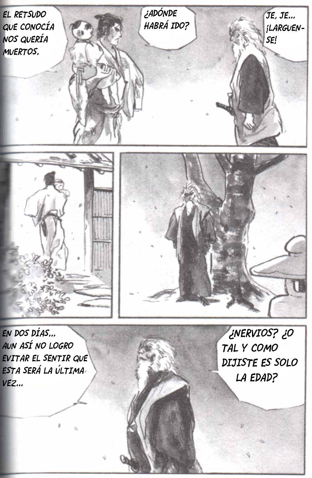 Read El lobo solitario y su cachorro (es) Manga Online