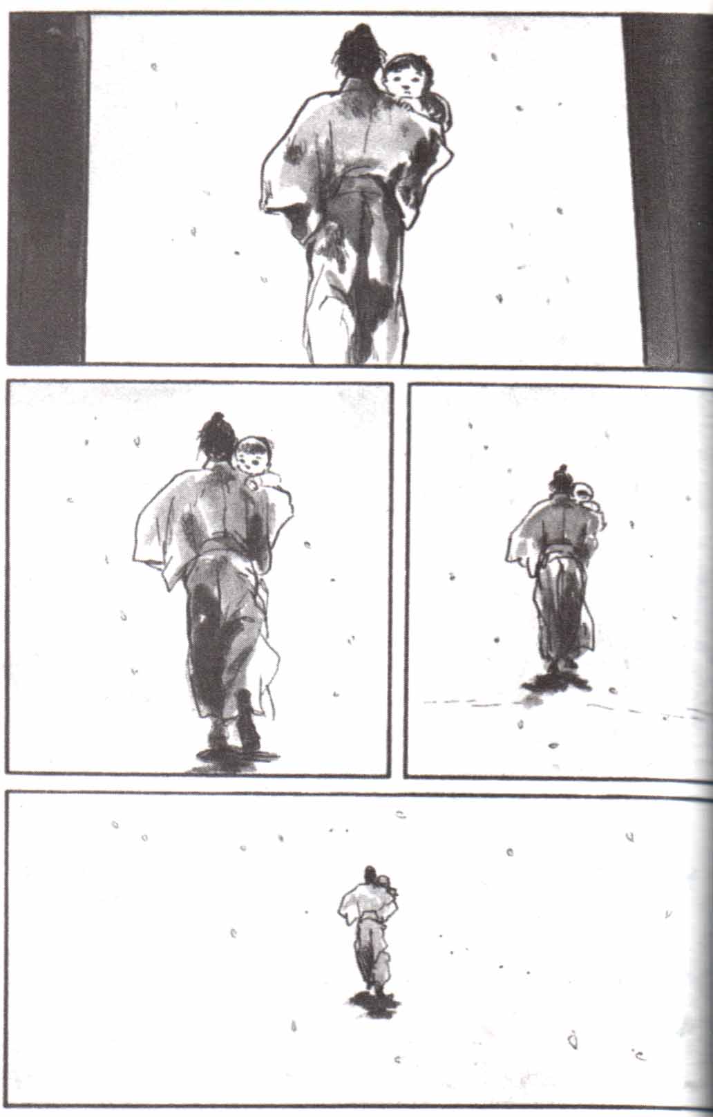 Read El lobo solitario y su cachorro (es) Manga Online