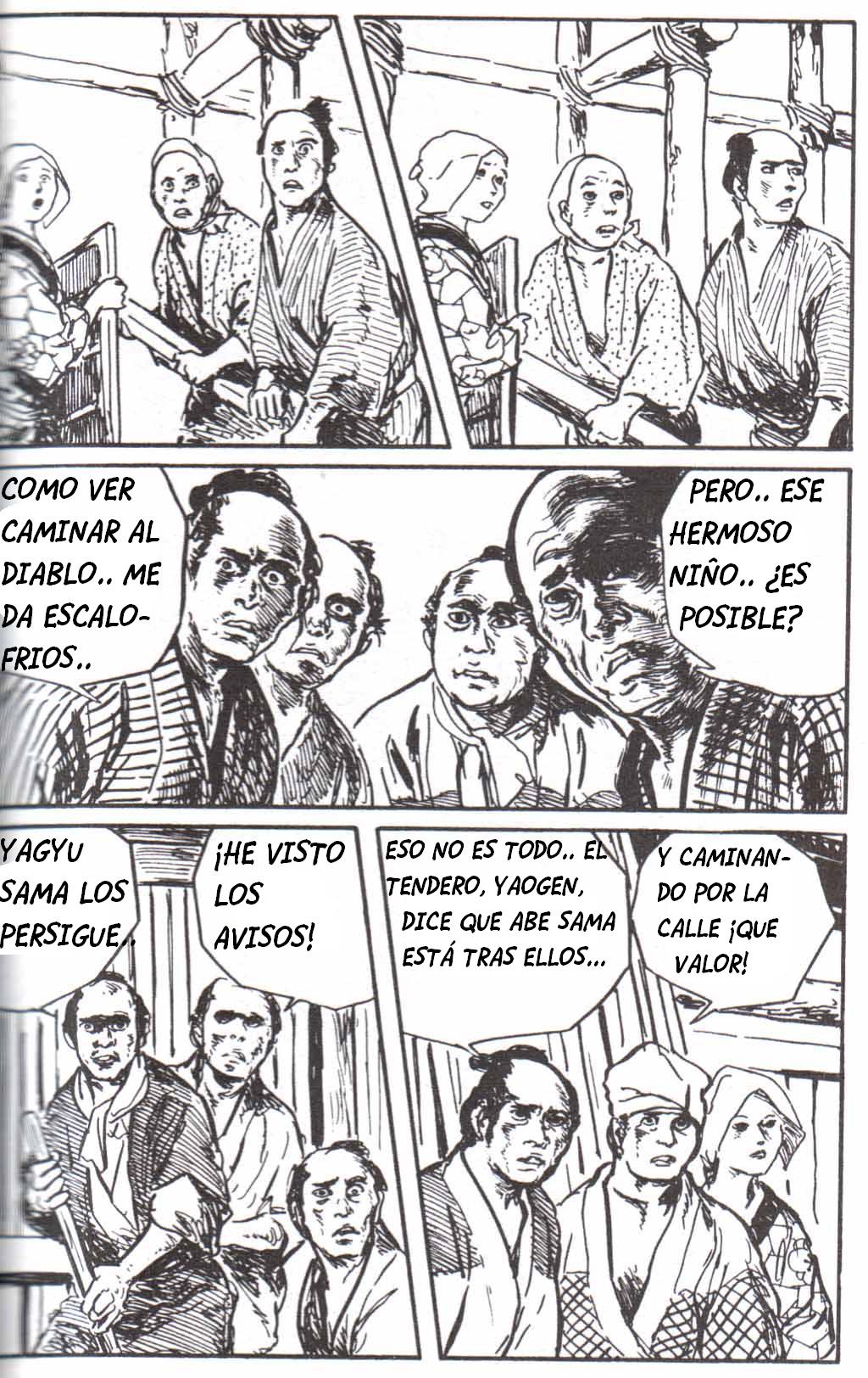 Read El lobo solitario y su cachorro (es) Manga Online