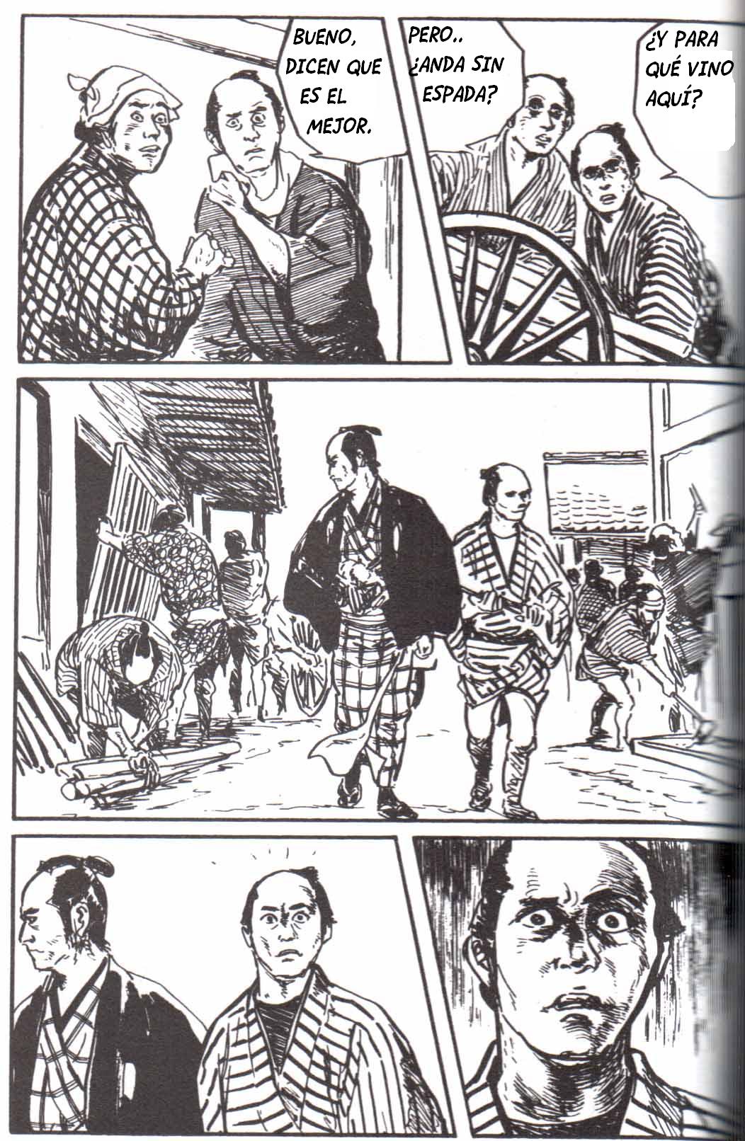 Read El lobo solitario y su cachorro (es) Manga Online