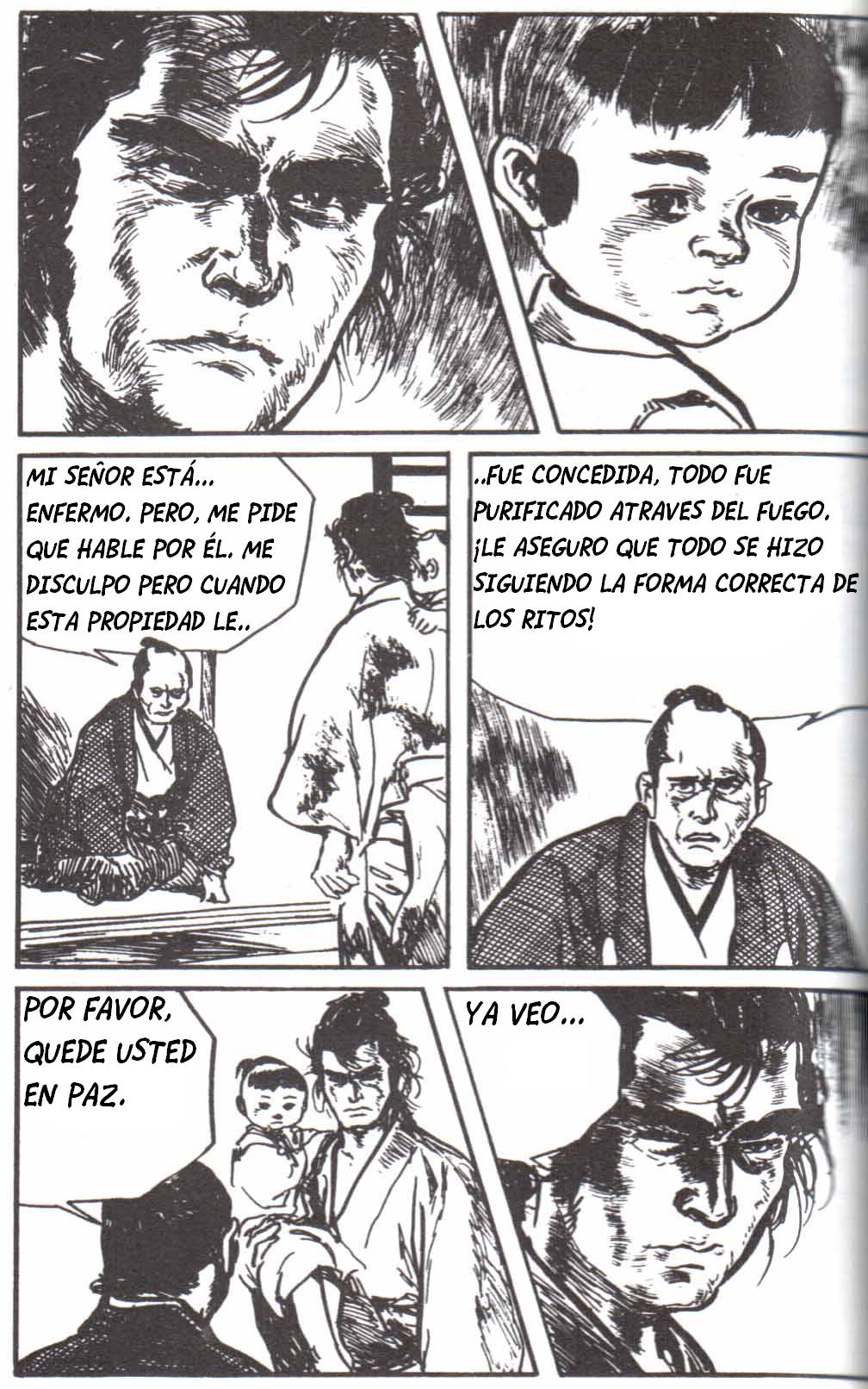 Read El lobo solitario y su cachorro (es) Manga Online