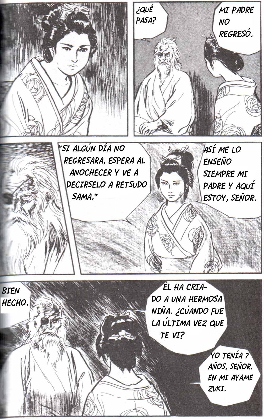Read El lobo solitario y su cachorro (es) Manga Online