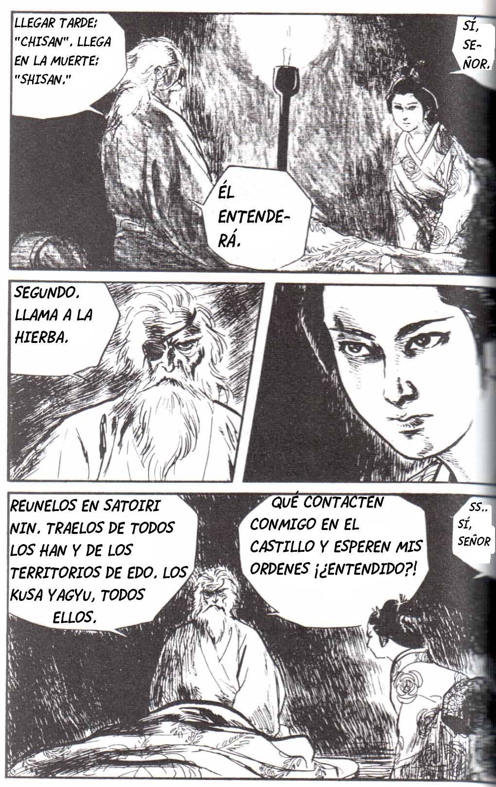 Read El lobo solitario y su cachorro (es) Manga Online