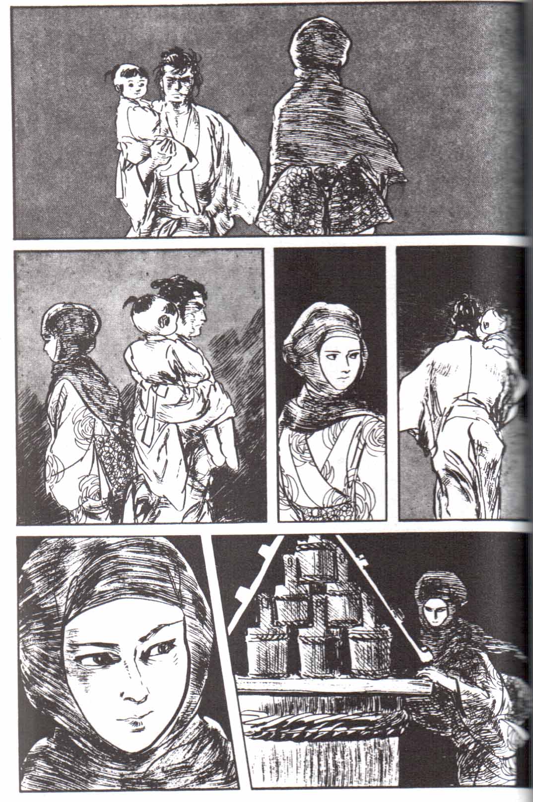 Read El lobo solitario y su cachorro (es) Manga Online
