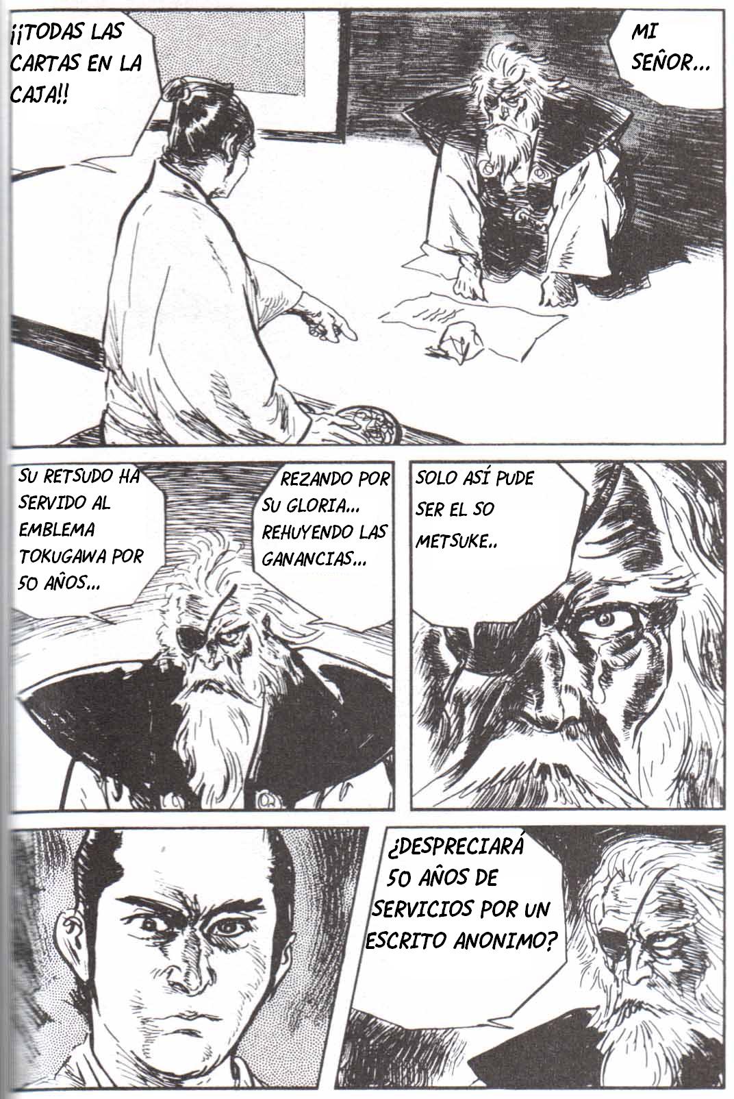 Read El lobo solitario y su cachorro (es) Manga Online